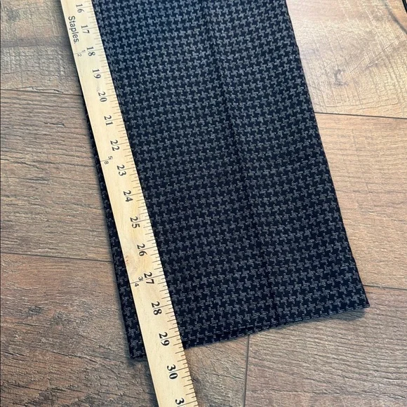 Talbots Women’s Houndstooth Ankle Pants Straight Leg Navy Size‎ 10 - Picture 4 of 7